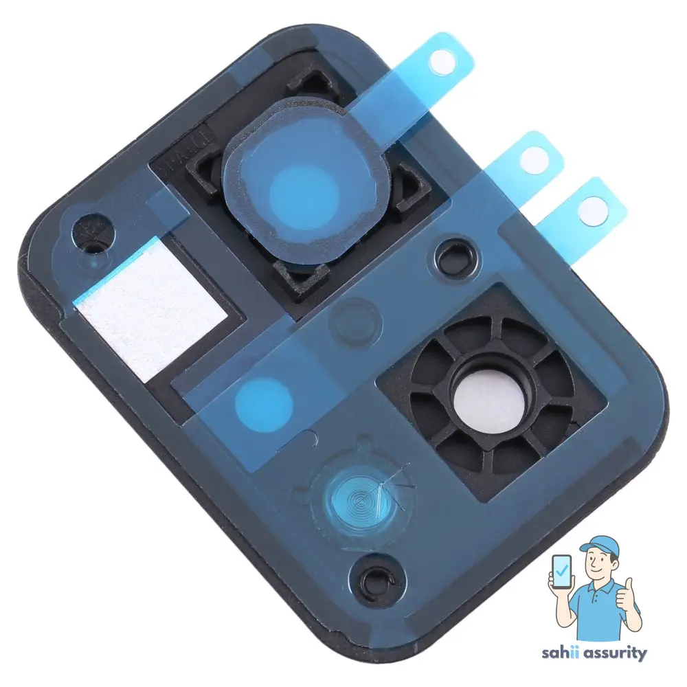 Camera Lens Glass with Frame for Realme 9 Pro White thumbnail